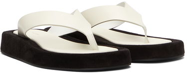 Obleke The Row The Row Ginza Platform Thong Sandals Črna | F1138-L6525, 3