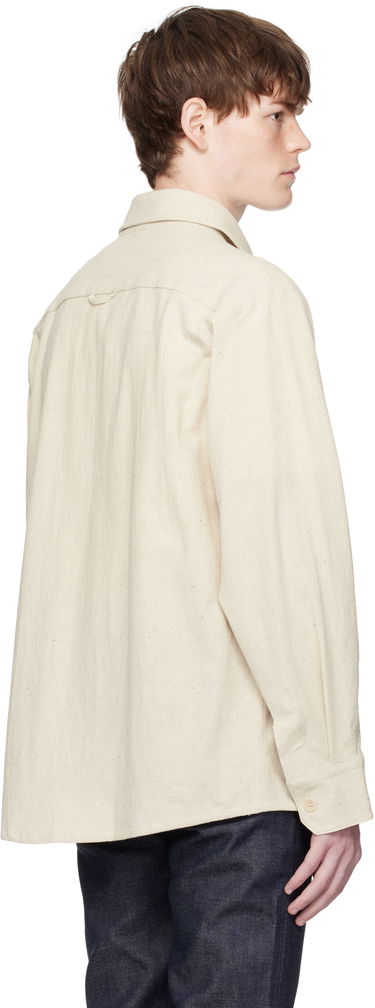 Srajce A.P.C. A.P.C. Basile Overshirt Bež | COGEV-H02709, 2