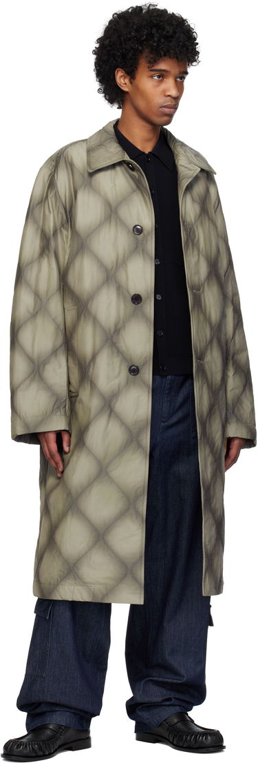 Dežni plašč Dries Van Noten Dries Van Noten Duck Canvas Coat Zelena | 251-020231-1026, 3
