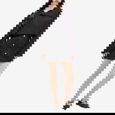 Krila Anine Bing Mateo Tweed Mini Skirt Črna | A-04-3327-CAE28, 4