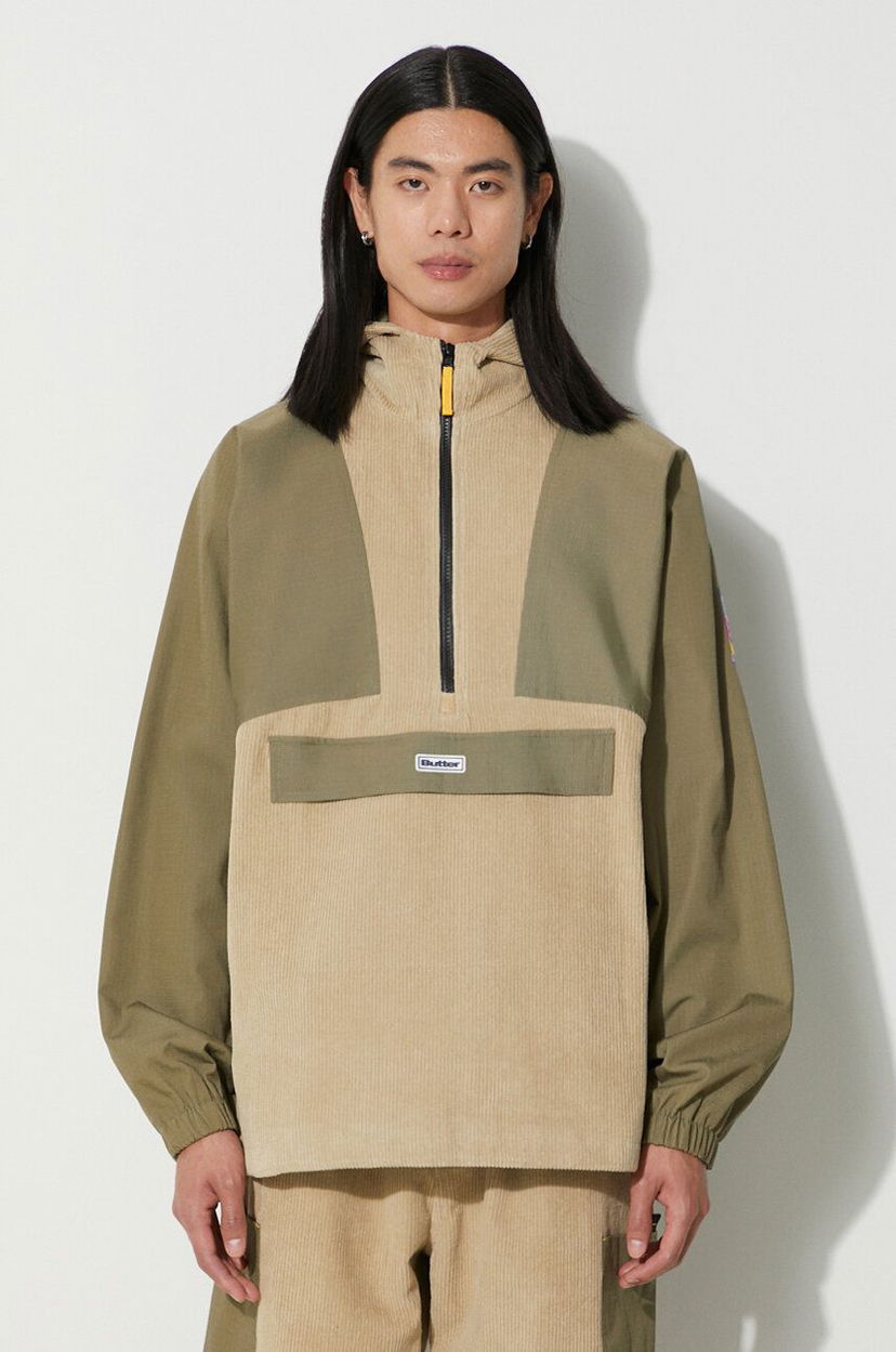 Vetrovka Butter Goods Terrain Corduroy Jacket Zelena | BGQ3233101