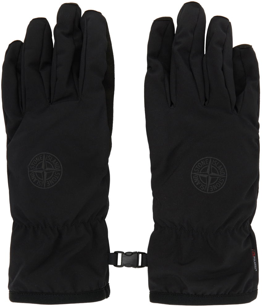 Rokavice Stone Island Soft Shell Gloves Črna | 791592429, 0
