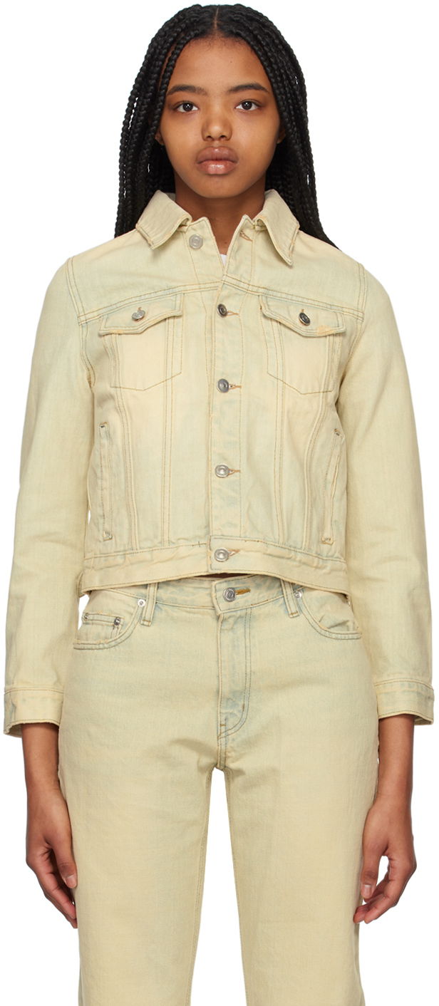 Jakna We11done Faded Denim Jacket Rumena | WD-DJ1-23-371-W-BG, 0