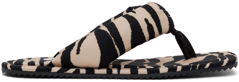 Oblačila The Attico Attico Indie Flip Flops Bež | 243WS797 PA14