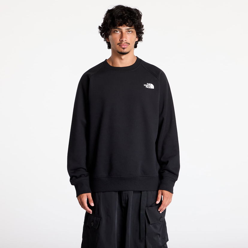 Pulover The North Face Raglan Box Nse Crew TNF Črna | NF0A89FAJK31