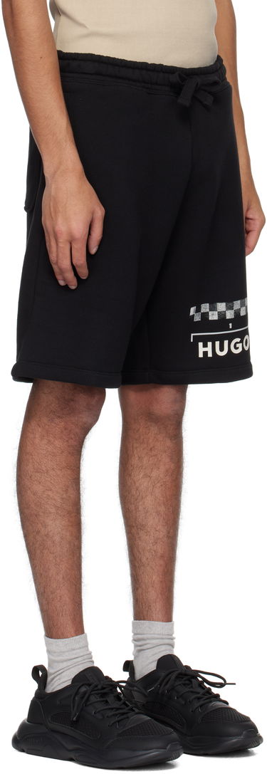 Kratke hlače BOSS Hugo Racing Print Shorts Črna | 50531759, 1