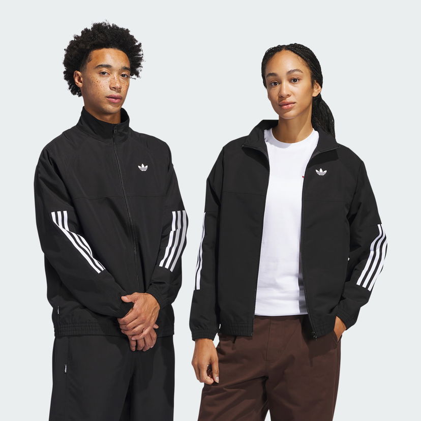 Jakna adidas Performance Skateboarding Gatsele Track Jacket Črna | JC5174