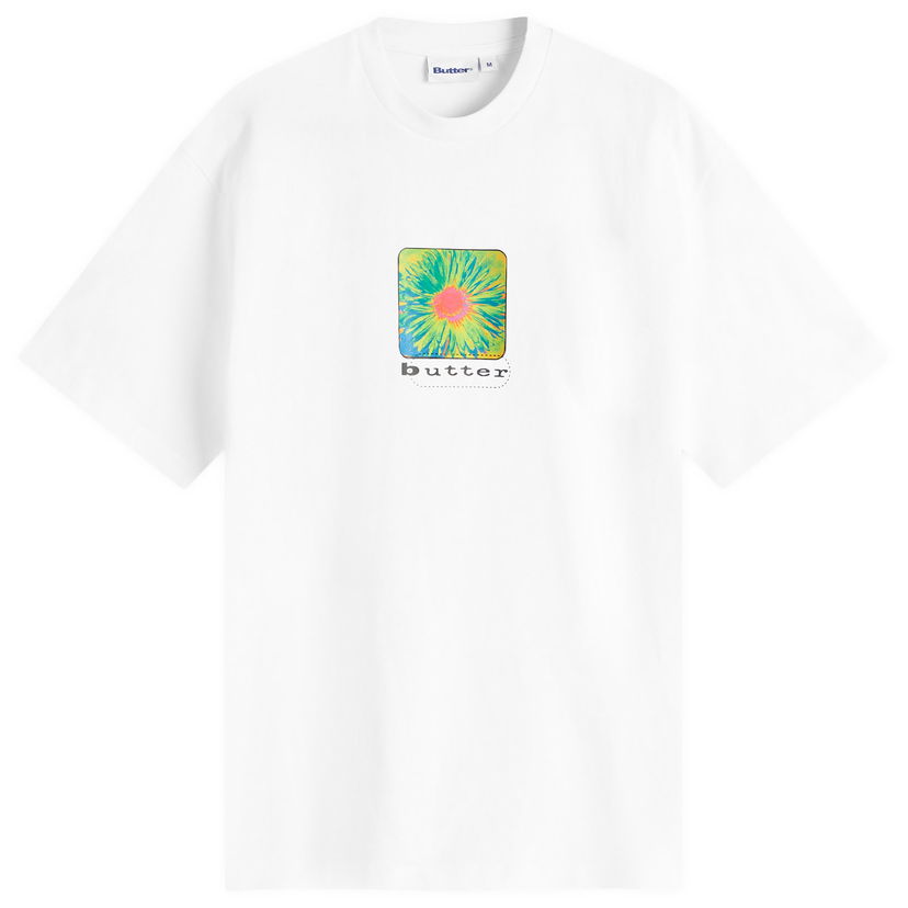 Majica Butter Goods Goods Daisy T-Shirt Bela | BG252115-WHT