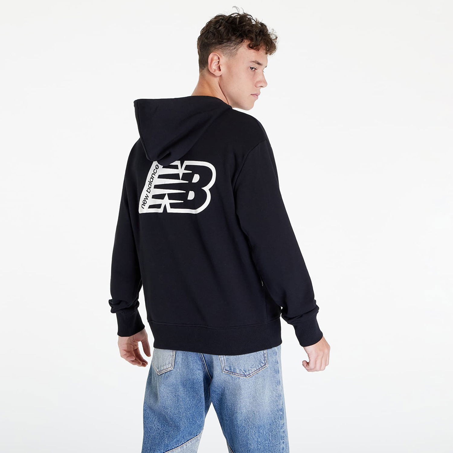 Pulover New Balance Essentials Črna | mt23511-bk, 1