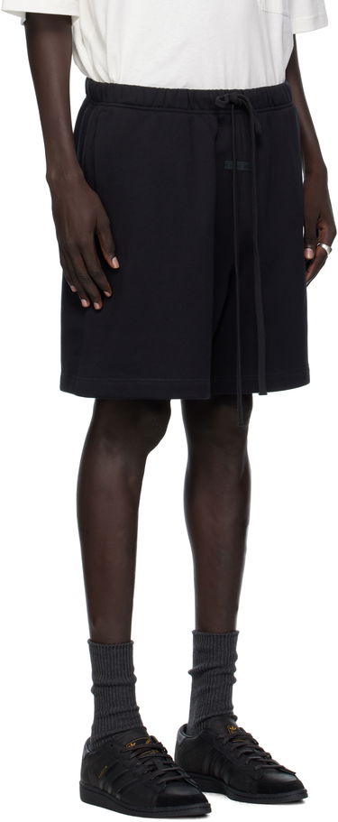 Kratke hlače Fear of God ESSENTIALS Soccer Fleece Shorts Črna | 160SP252000F, 1