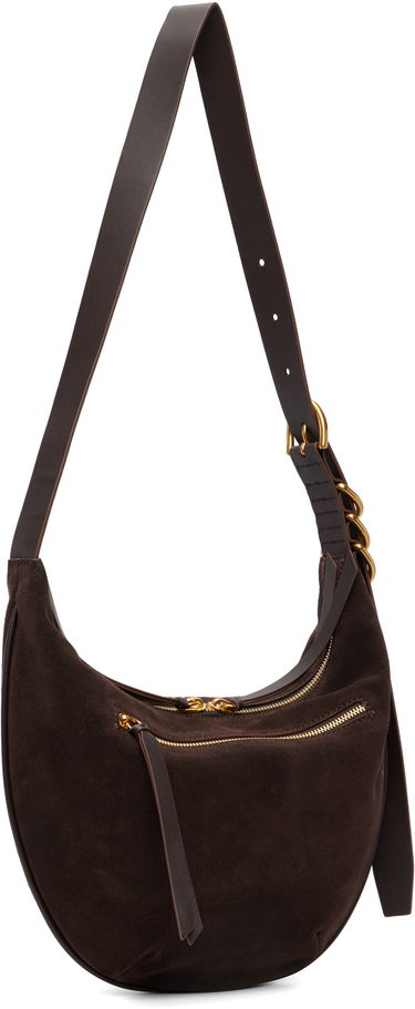 Torba za čez ramo rag & bone rag & bone Mercer Medium Suede Shoulder Bag Rjava | SD100902, 2