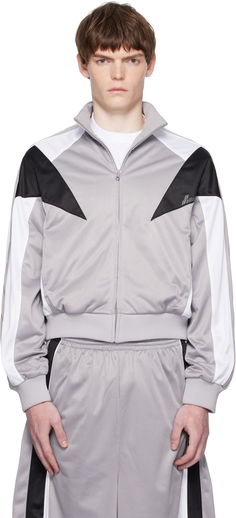 Jakna We11done We11done Se11done Track Jacket Siva | WD-TJ2-25-843-U-SV
