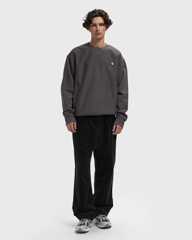 Pulover Carhartt WIP American Script Sweatshirt Siva | I025475-33C.XX, 2