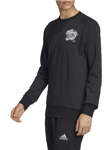 Pulover adidas Originals Juve CNY CR Sweatshirt Črna | fi4887