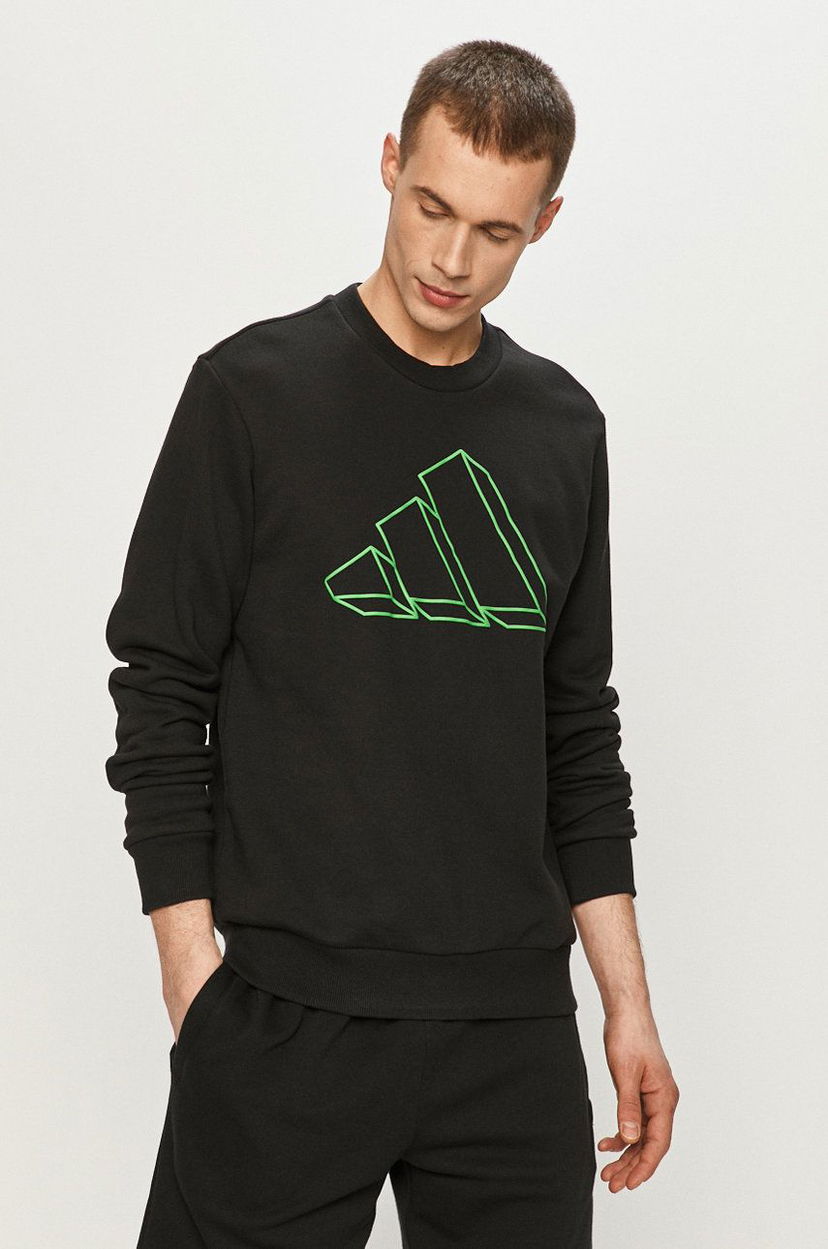 Pleteni pulover adidas Performance Performance Crew Sweatshirt Črna | GQ6200