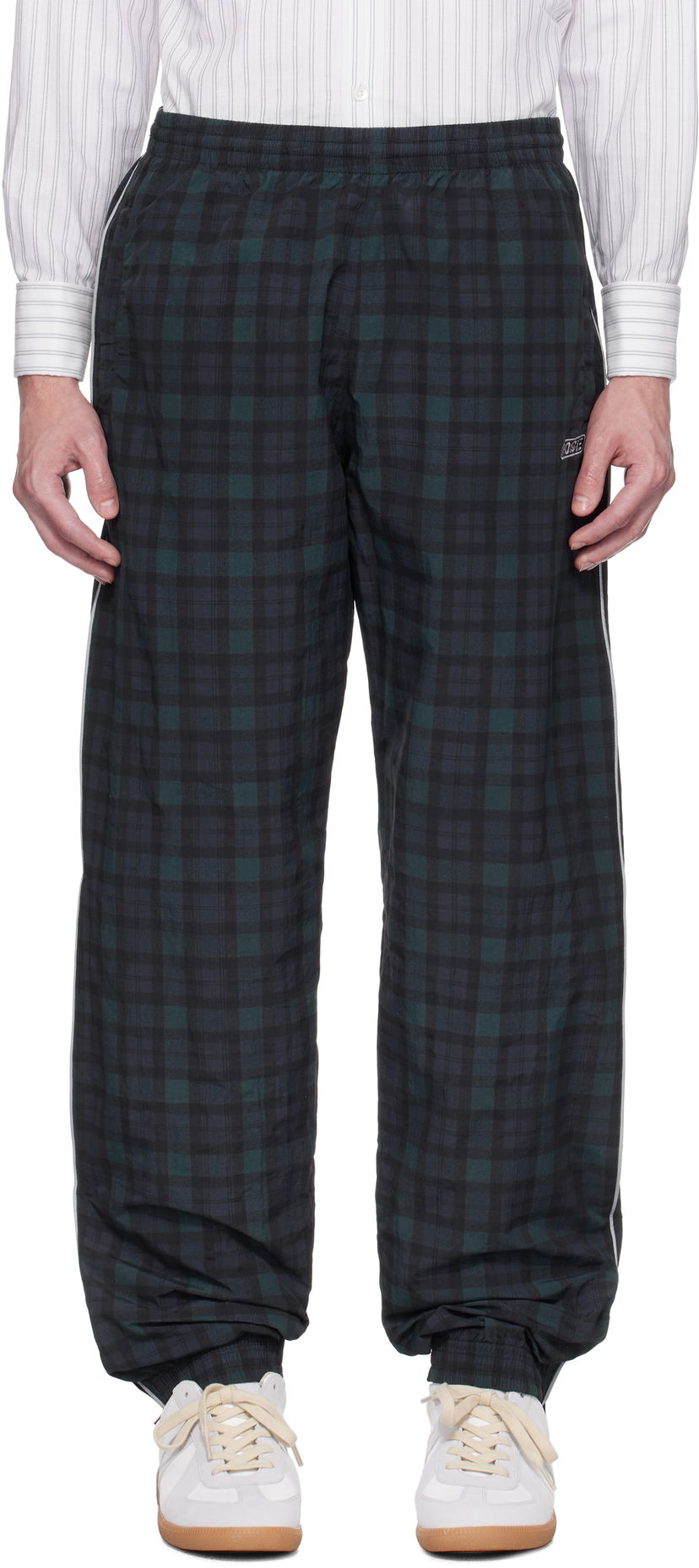 Trenirka Martine Rose Martine Rose Printed Track Pants Zelena | 175WP11024
