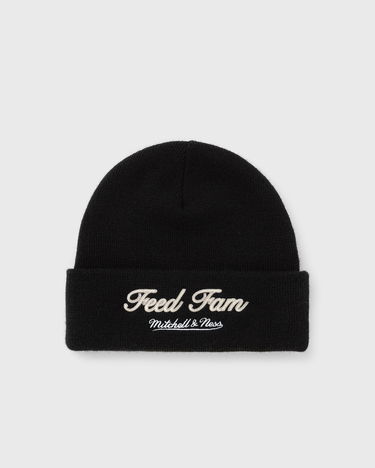 Beanie Mitchell & Ness Munich Game Black Beanie Črna | KTCFINTL1753-MNNBLCK, 0
