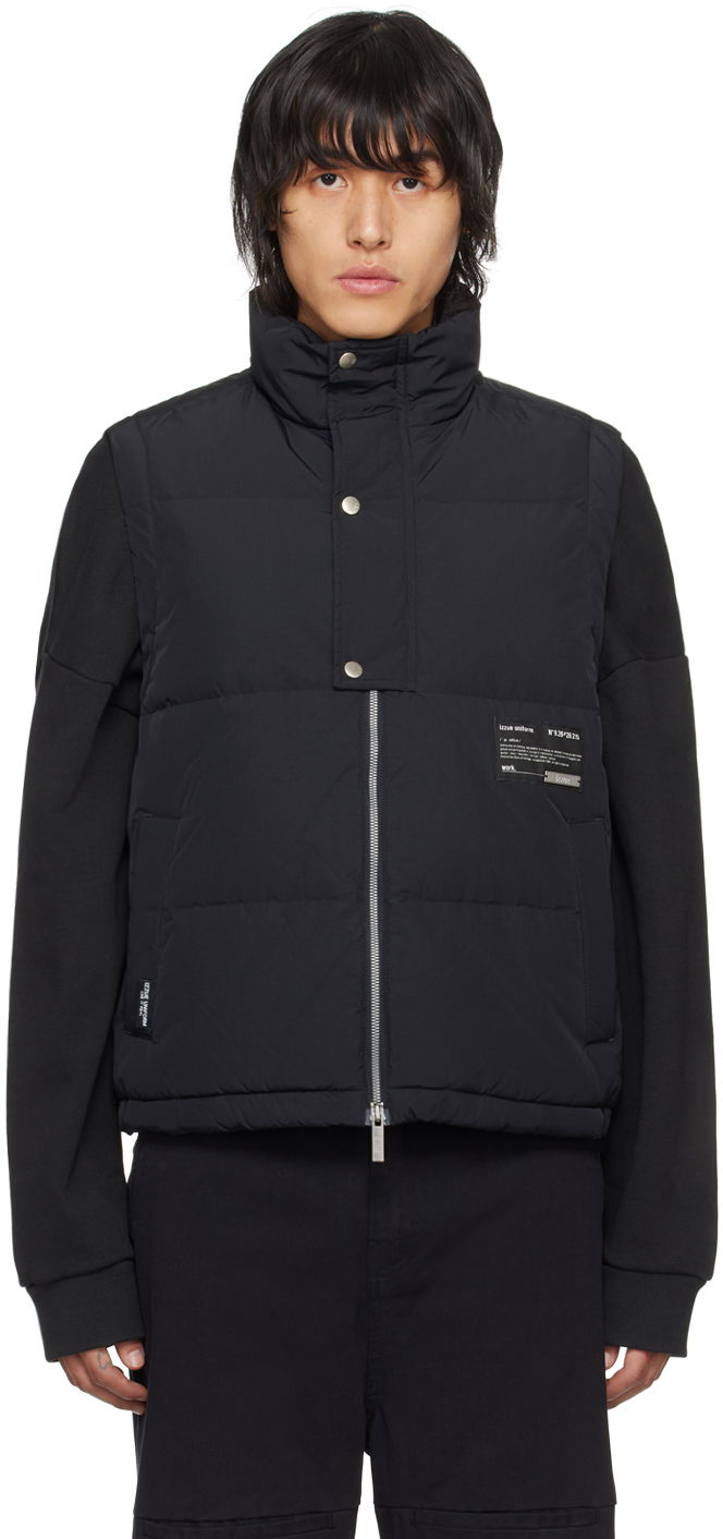 Telovnik izzue Patch Down Vest Črna | IZXDND7600F3LBKX