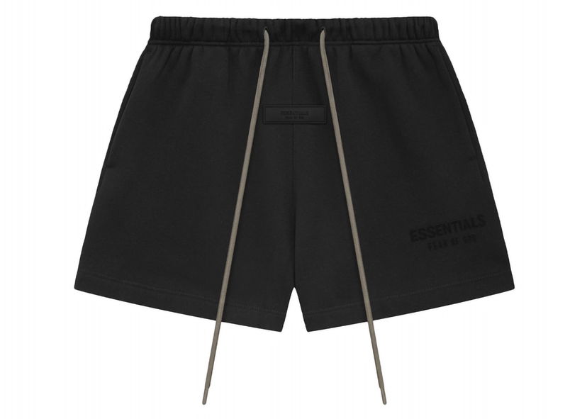 Kratke hlače Fear of God Core Collection Sweatshort Black Črna | 160SU242000F