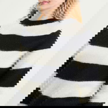Pleteni pulover YMC Jets Stripe Knit, Size X-Small Večbarvna | Q8ZAN-01, 5