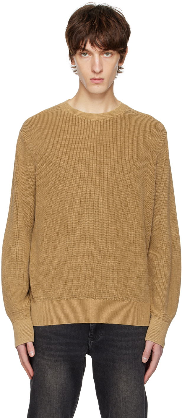 Pleteni pulover rag & bone Rag & Bone Dexter Sweater Rjava | MBS22HS016SC16