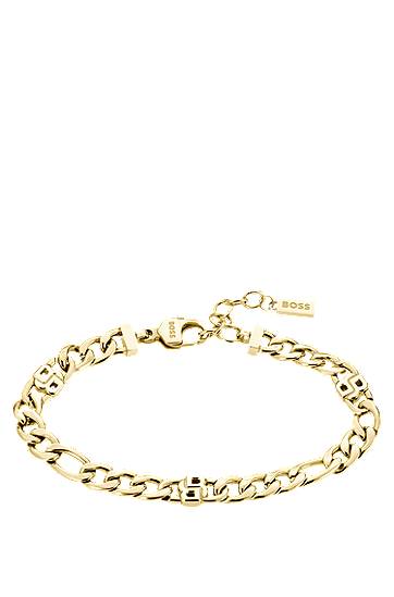 Zapestnica BOSS BOSS Bracelet with Double B Monograms Rumena | 1580635