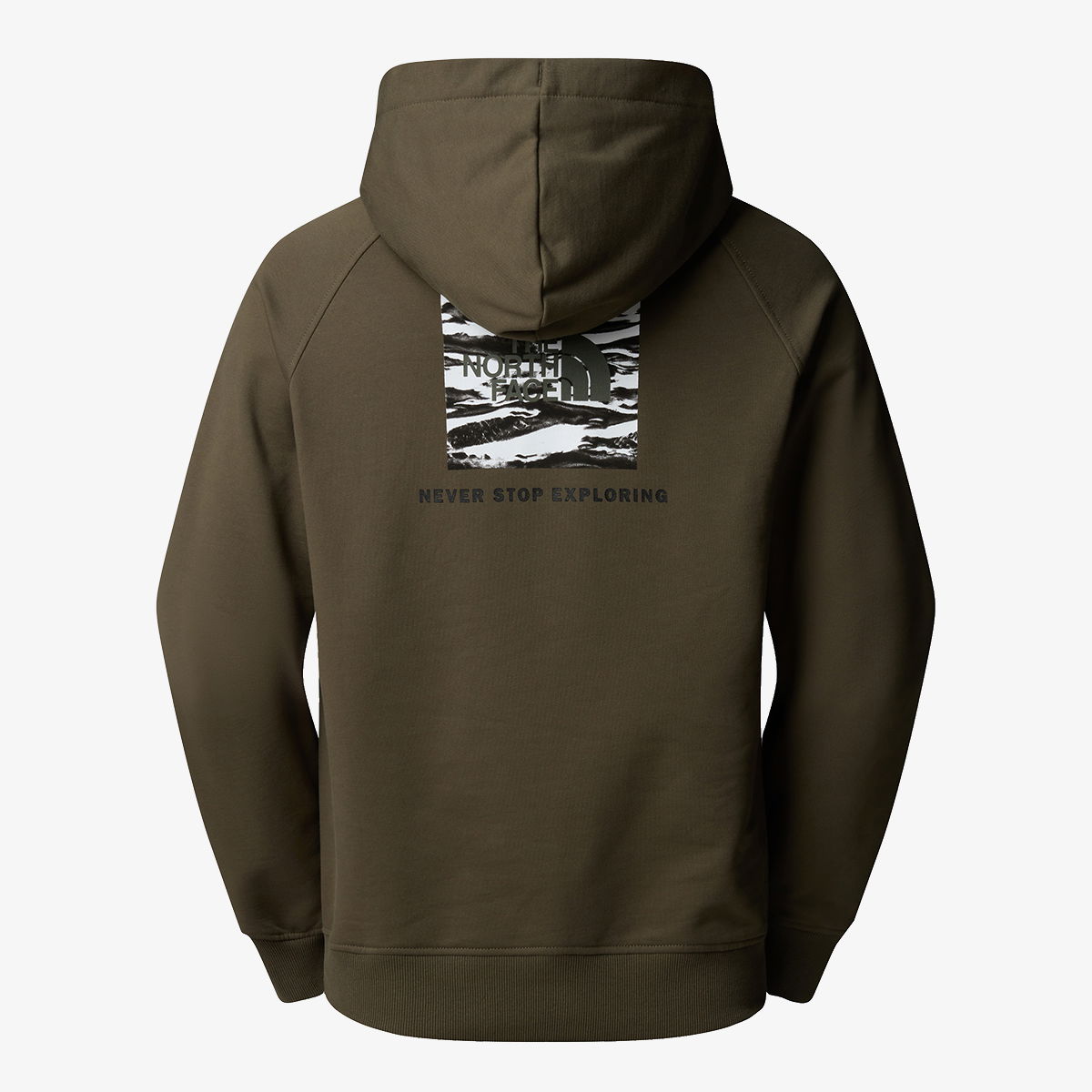 Pulover The North Face BOX NSE EDGE OF LIGHT INFILL RAGLAN Hoodie Zelena | NF0A8E3KFA41, 0