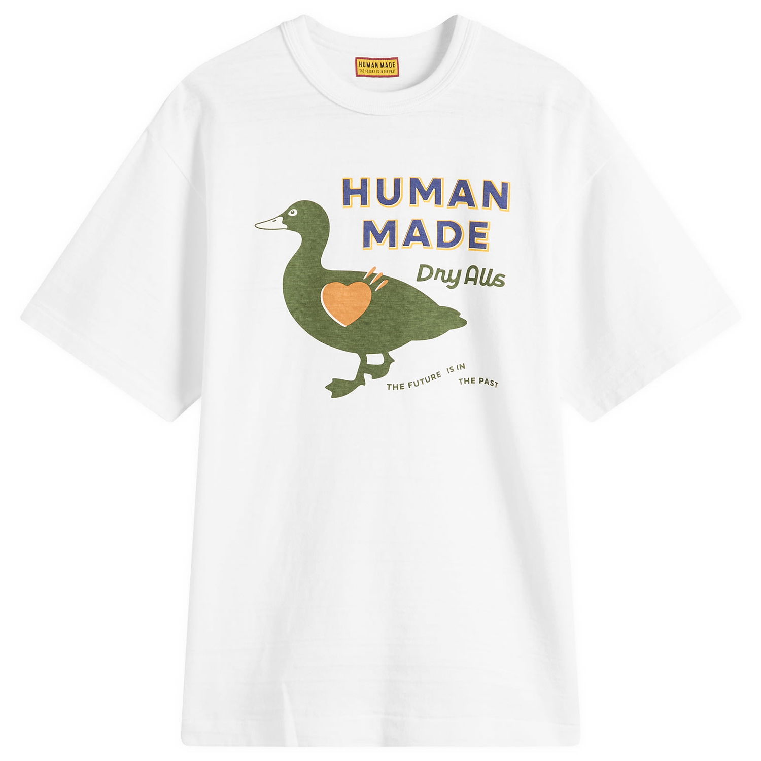 Majica Human Made Duck Dry Alls Graphic T-Shirt, Size Large Bela | HM29TE012-WHT, 1