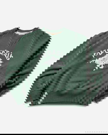Pulover Champion Index and Archives Sunset Reverse Weave Fleece Sweatshirt with Pegasus Graphic Zelena | 221836 GS501, 1