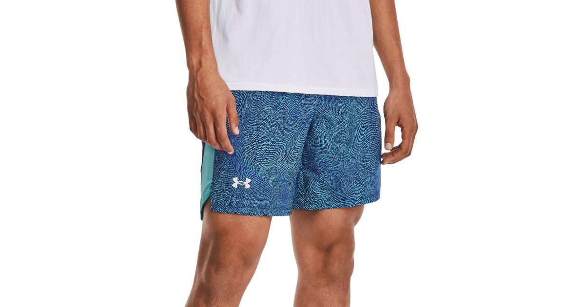Kratke hlače Under Armour Launch 7'' Printed Shorts Modra | 1376582-433, 1
