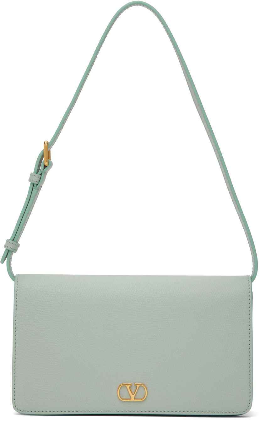 Torba za čez ramo Valentino Valentino Garavani Mini VLogo Signature Bag Zelena | 6W2P0AK8SNP