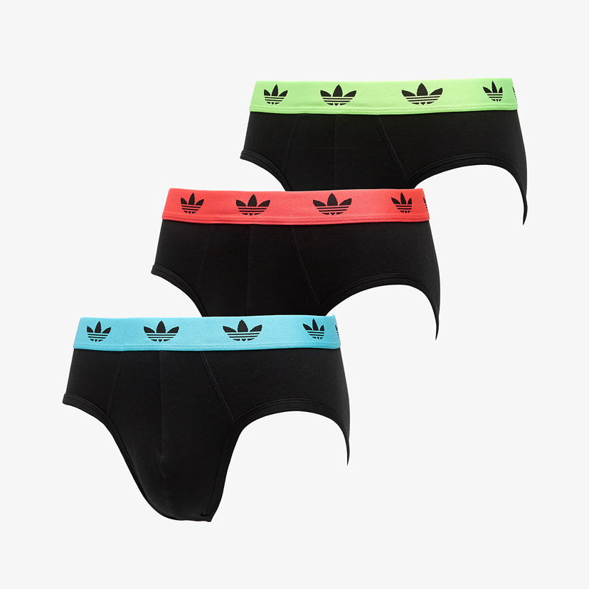 Spodnje perilo in nogavice adidas Originals Brief 3-Pack XL Večbarvna | 4AR001-902