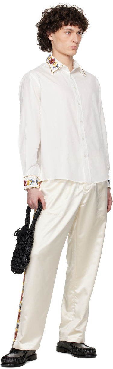 Srajce Bode Bode Candyfloss Embroidered Shirt Bela | MRS25SH003, 3