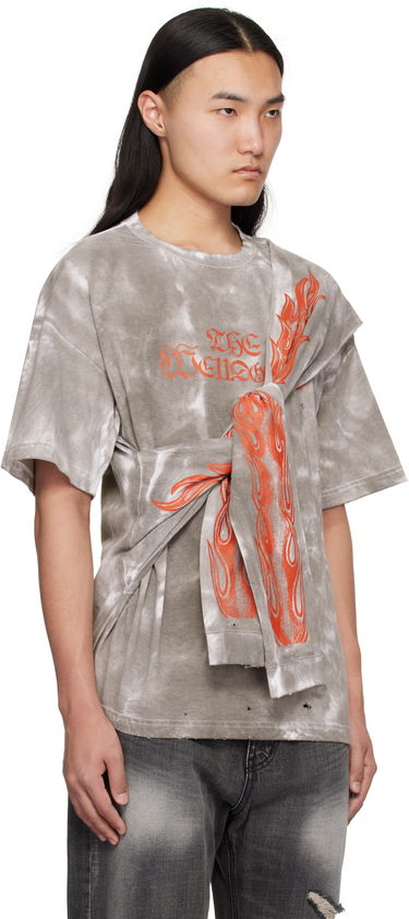 Majica We11done We11done Muddy 4 Sleeves T-Shirt Siva | WD-TT0-25-732-U-BK, 1