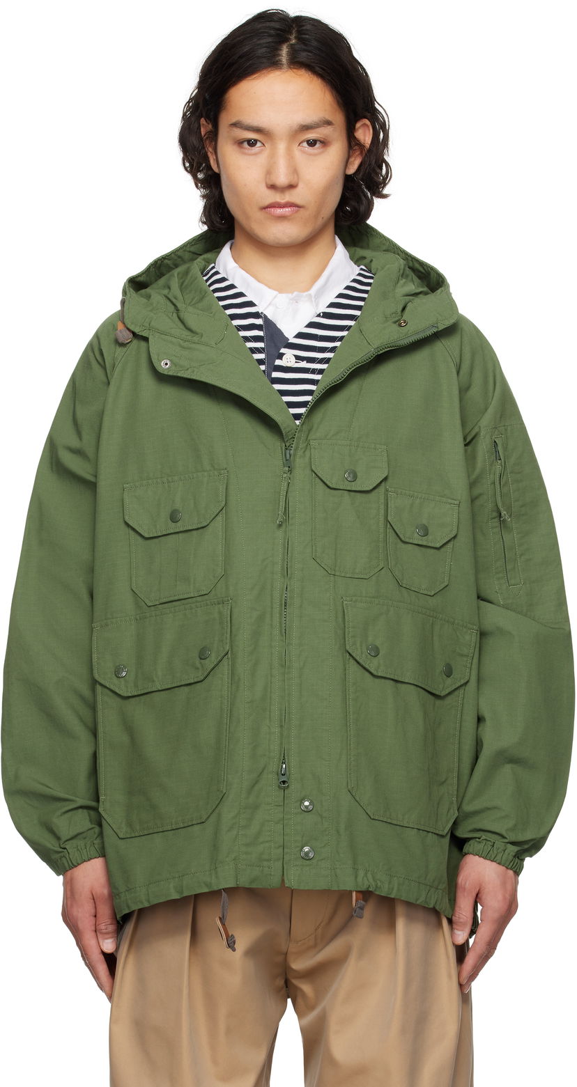 Parka Engineered Garments Engineered Garments Atlantic Parka Zelena | 25S1D010