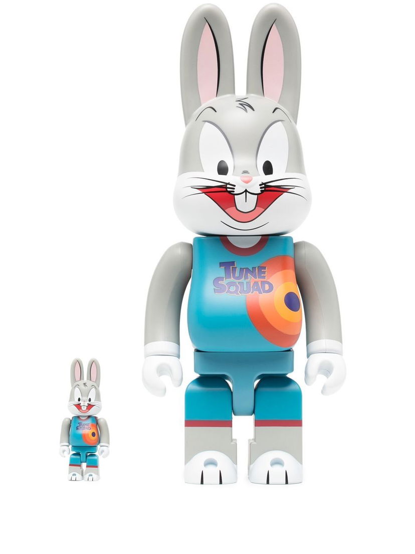 Collectibles Medicom Toy Space Jam Rabbrick Bugs Bunny 100% 400% set - Grey Siva | RBB10040018433593