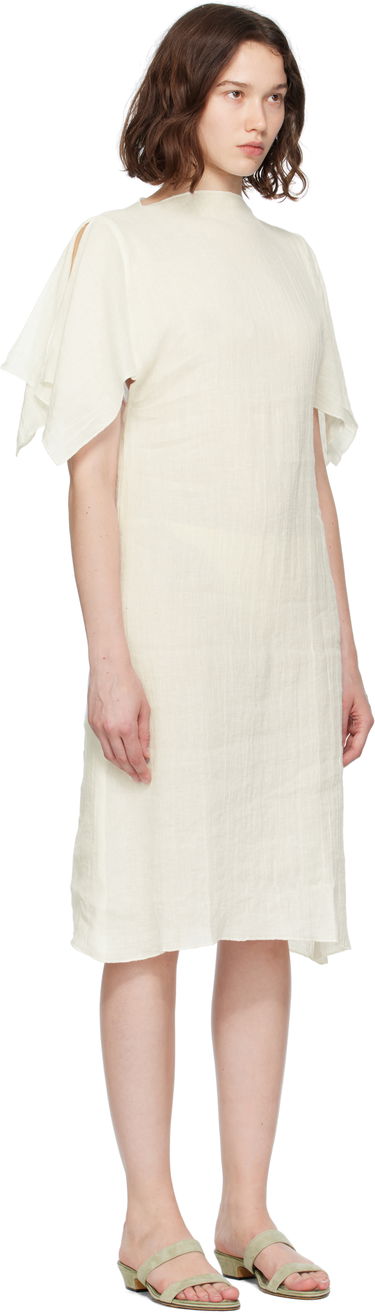 Obleke Baserange Baserange Folio Midi Dress Črna | DRFO-LC-SU25, 4