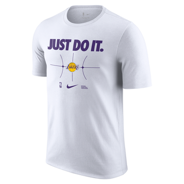 Majica Nike Nike NBA Los Angeles Lakers Essential T-Shirt Bela | FQ6282-100, 0