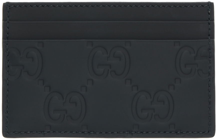 Denarnica Gucci Monogram Card Holder Črna | 771315 AAC0L, 0