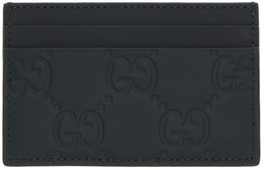 Denarnica Gucci Monogram Card Holder Črna | 771315 AAC0L, 0