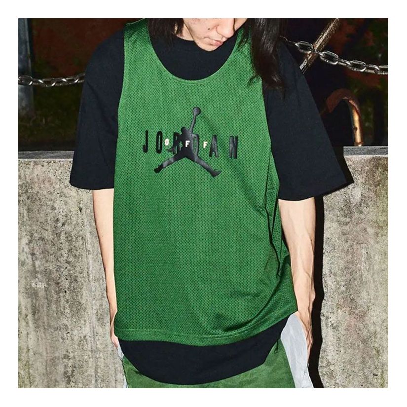 Majica brez rokavov Jordan Jordan x Off-White Mesh T-Shirt Zelena | CV3524-361