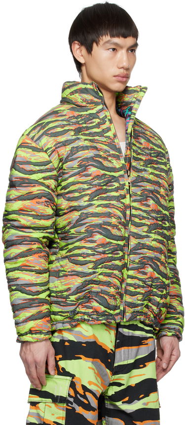 Puhovka ERL ERL Camo Down Jacket Zelena | ERL06C003, 1
