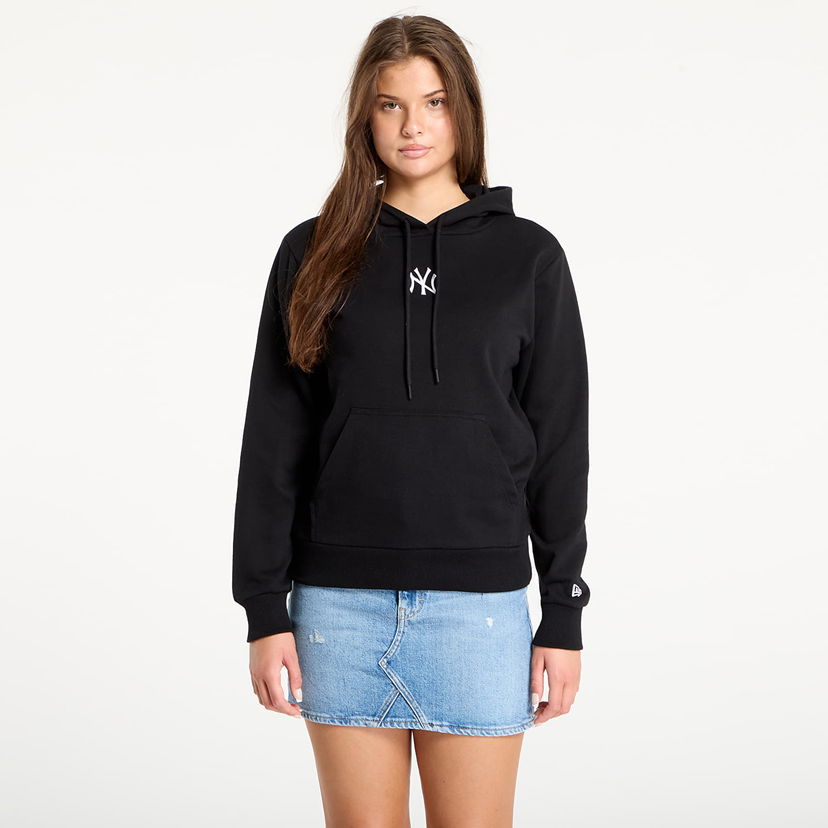 Pulover New Era New Era MLB Midi Hoodie New York Yankees Črna | 60684415