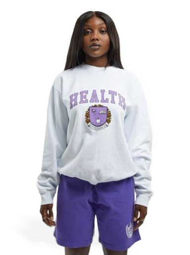 Pulover Sporty & Rich Diana Crewneck Bela | CR432WH