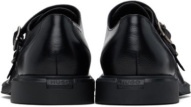 Nega čevljev BOSS Hugo Double Monk Strap Shoes Črna | 50536180, 1
