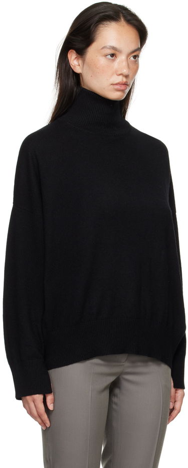 Pleteni pulover Loulou de Saison Loulou de Saison Murano Turtleneck Sweater Siva | MURANO, 4
