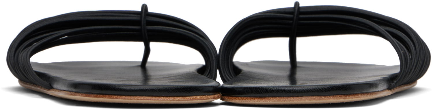Modni dodatki The Row The Row Sara Slide Sandals Črna | F1617-W180, 1