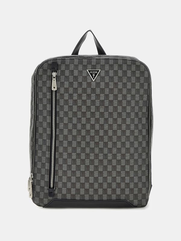 Torbice za okoli pasu GUESS Torino Laptop Bag With All-Over Print Siva | HMJESEP4161, 0
