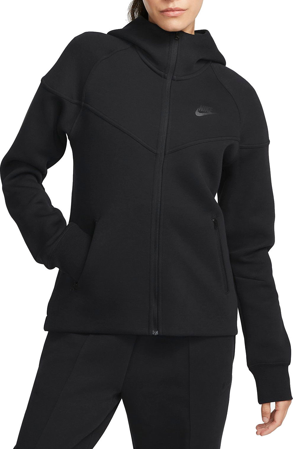 Pulover Nike Tech Fleece Windrunner Črna | fb8338-010, 0