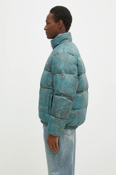Puhovka thisisneverthat thisisneverthat PERTEX T Oversized Down Jacket Zelena | TN243OOWHS02, 1